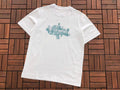 White Blue Graphic T-Shirt