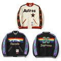 Supreme Basketball Graphic Varsity Jacket