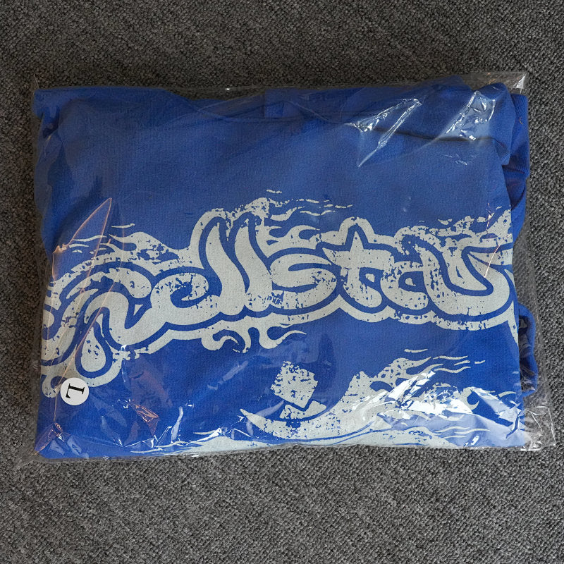 Hellstar Blue Yoga Hoodie