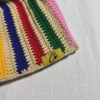 Corteiz Knit Beanie - Black/White/Multicolor