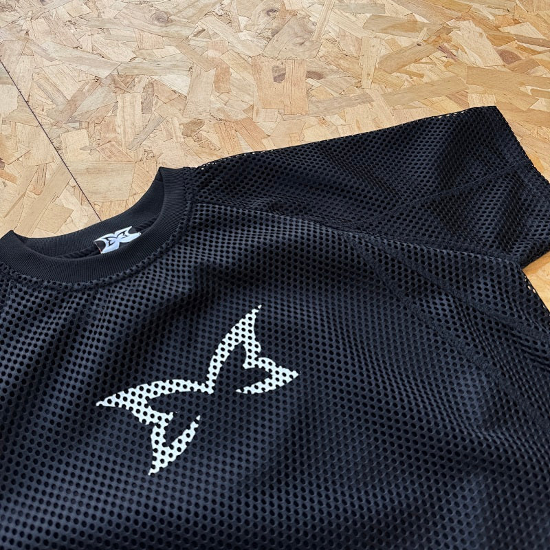 Mertra Layered Longsleeve - Black/White