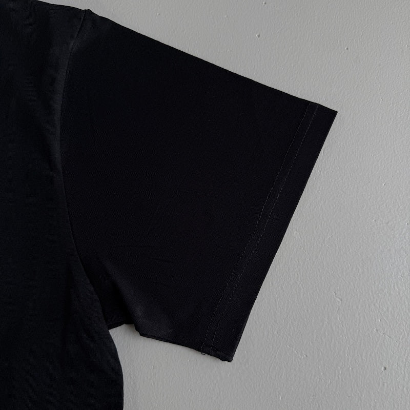 Supreme x Burberry Box Logo Tee - Black