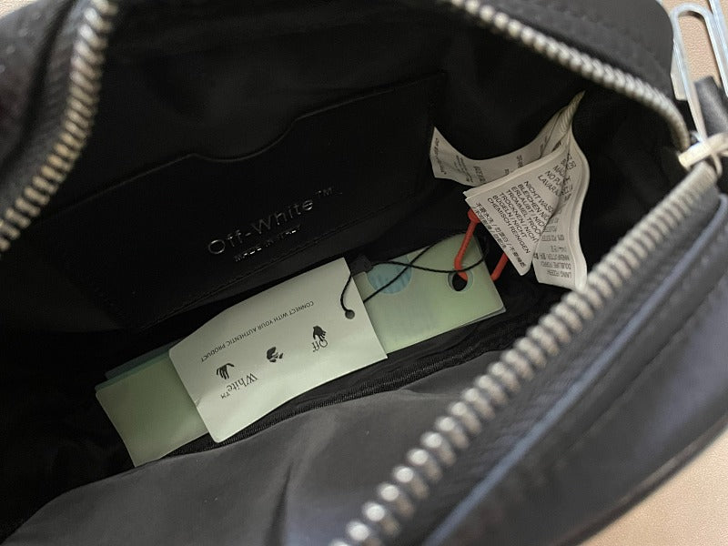 Off-White Crossbody Bag - Black/Yellow