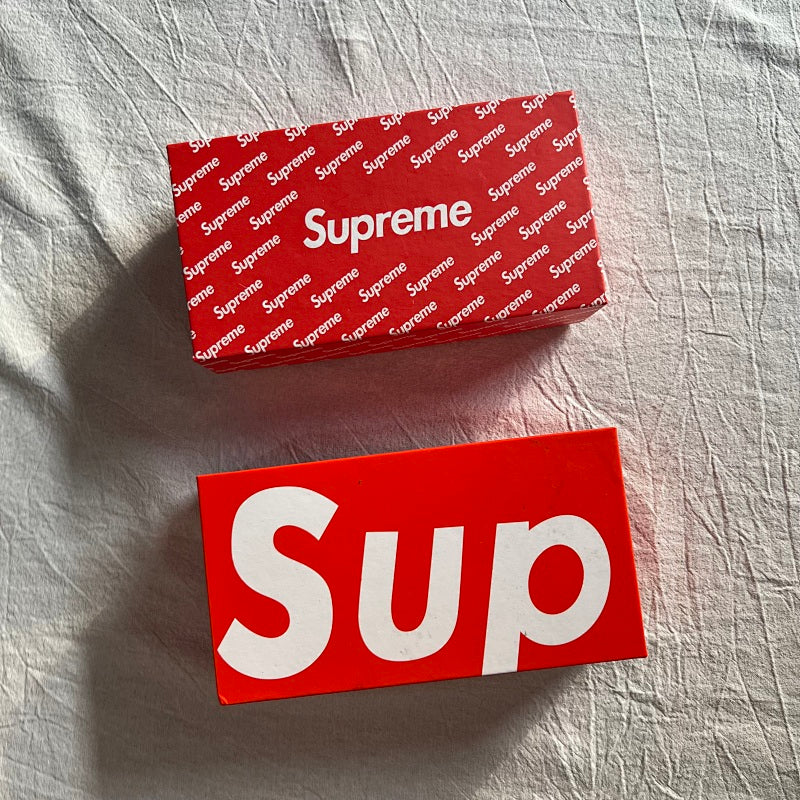 Supreme Crew Socks 3-Pack - Red/White/Black
