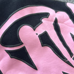 Hoodie Set Black Pink