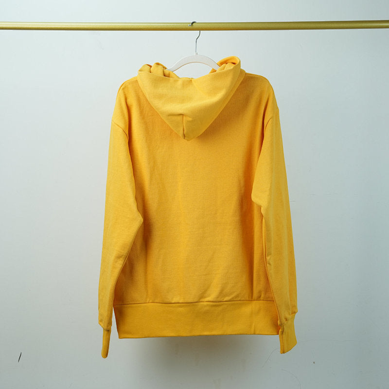 Sp5Der Logo Hoodie Yellow