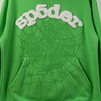 Sp5Der Web Hoodie Green