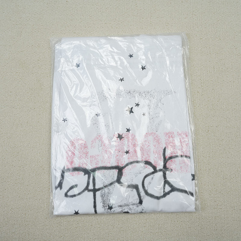 Travis Scott Cactus Jackx Sp5der Days Before Rodeo II Tee White