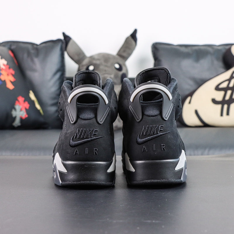 Nike Air Jordan 6 Retro - Black/Metallic Silver