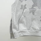 Sp5Der Rhinestone Beluga Hoodie Heather Grey