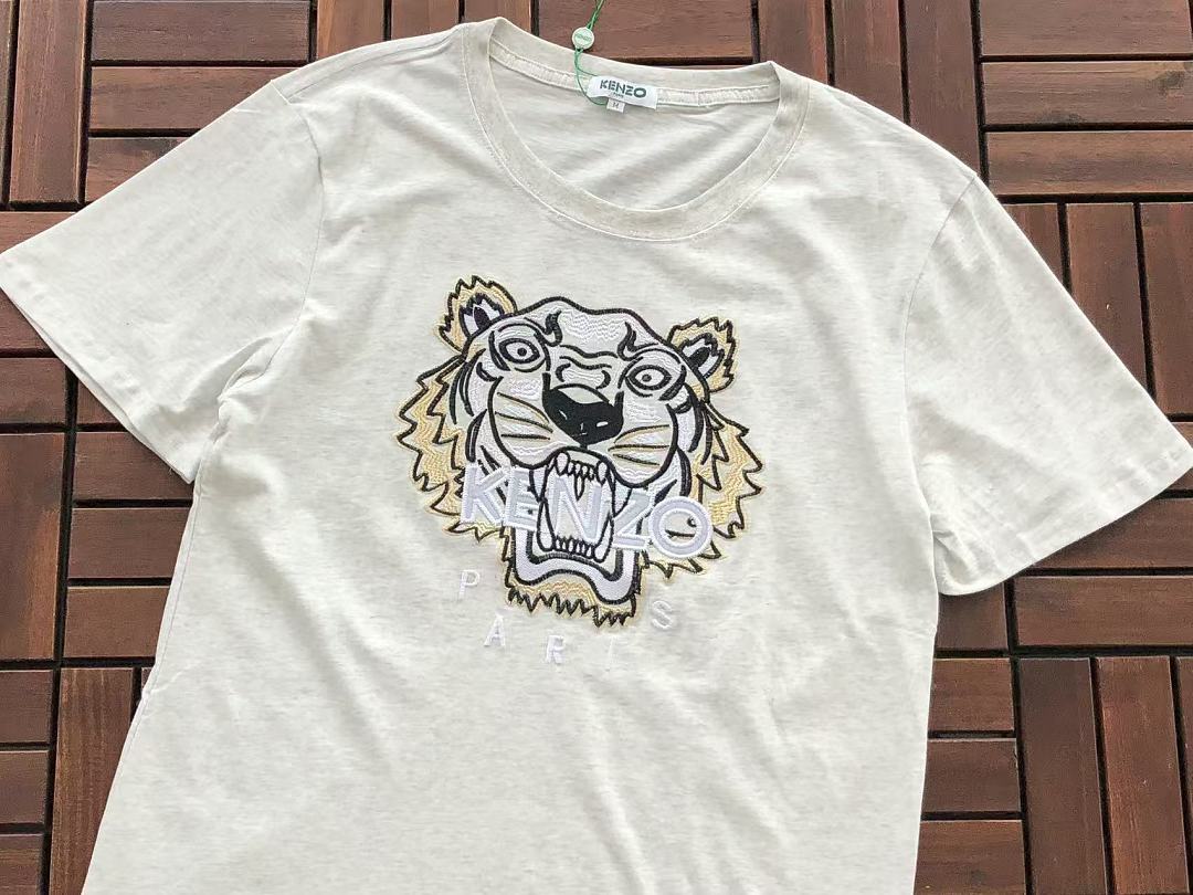 White Tiger Graphic Kenzo T-Shirt