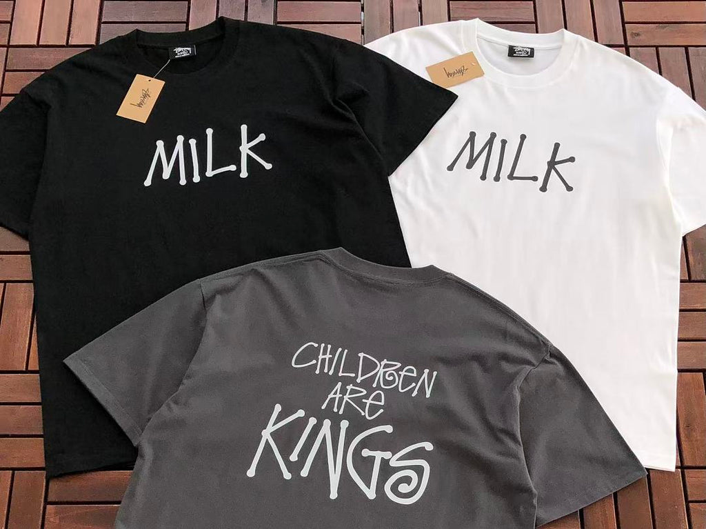 Milk Graphic Stussy T-Shirt