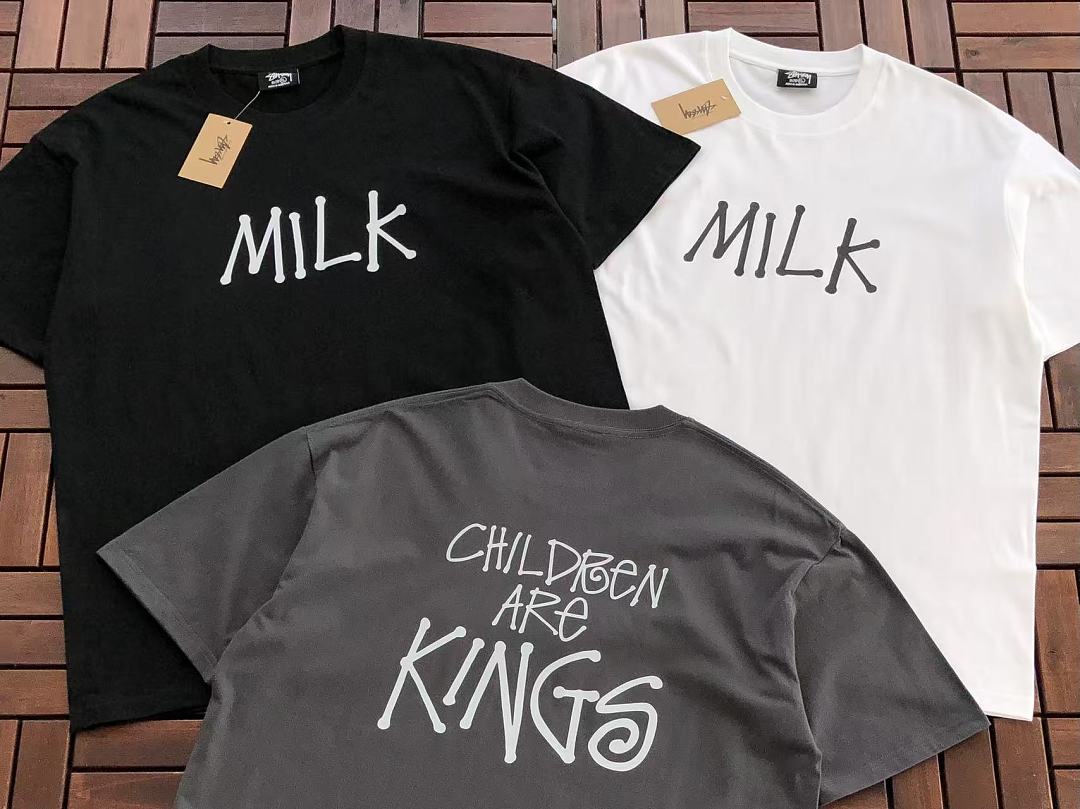 Milk Graphic Stussy T-Shirt