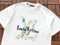 White Script Graphic Lanvin T-Shirt