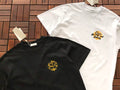 Black Gold Graphic Stone Island Dior T-Shirt