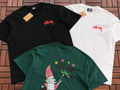 Multicolor Red Logo Stussy T-Shirt