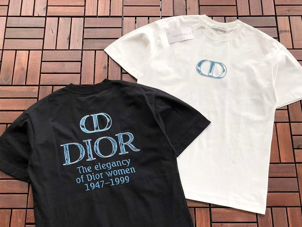 White Small Logo Dior T-Shirt