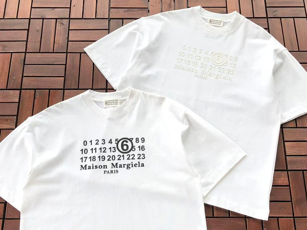 White Back Text Maison Margiela T-Shirt