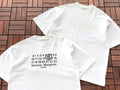 White Back Text Maison Margiela T-Shirt