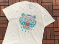 White Green Tiger Graphic Kenzo T-Shirt