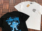 Blue Graphic Stussy T-Shirt