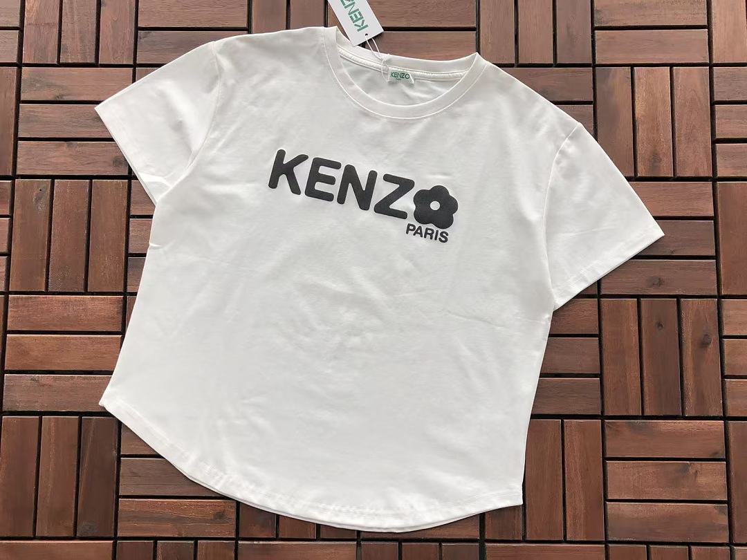 Multicolor Logo Kenzo T-Shirt