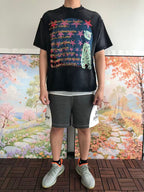 White Photo Graphic Vintage T-Shirt