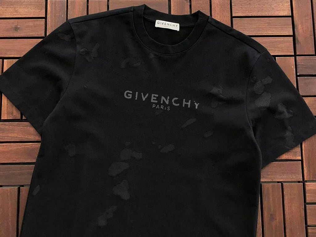 Black Tonal Logo Givenchy T-Shirt