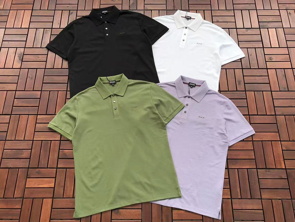 Multicolor Small Logo Zegna T-Shirt