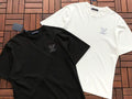 Black White Small Script Logo Lanvin T-Shirt