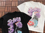 Black Pink Graphic Balenciaga T-Shirt