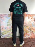 Black White Back Graphic Casablanca T-Shirt