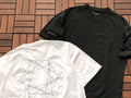 Black White Geometric Logo T-Shirt