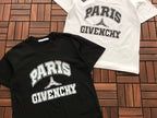 Black White Paris Logo Givenchy T-Shirt