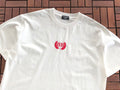 White Red Logo Balenciaga T-Shirt