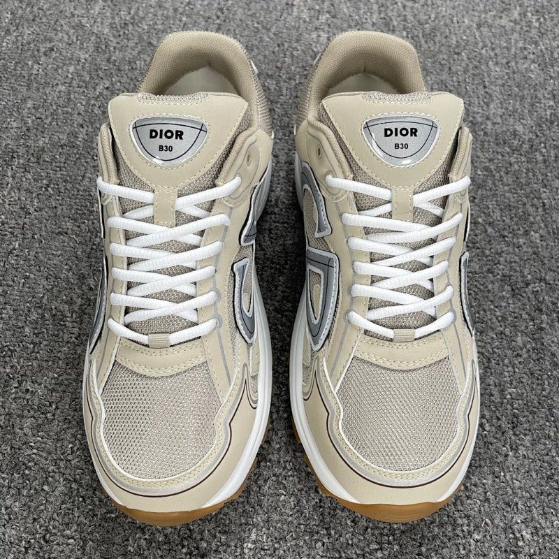 Dior B30 Sneaker — Cream White