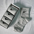 Nike Socks Boxed Sets - Gray/White/Black