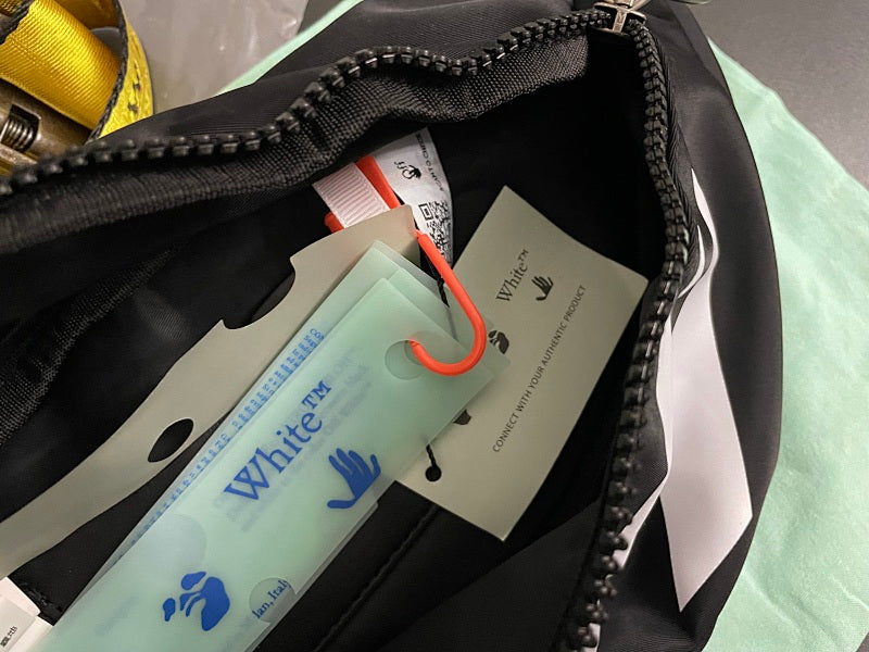 Off-White Belt Bag - Black/Yellow