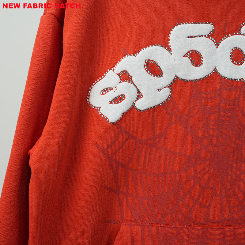 Sp5Der Websuit Hoodie Orange