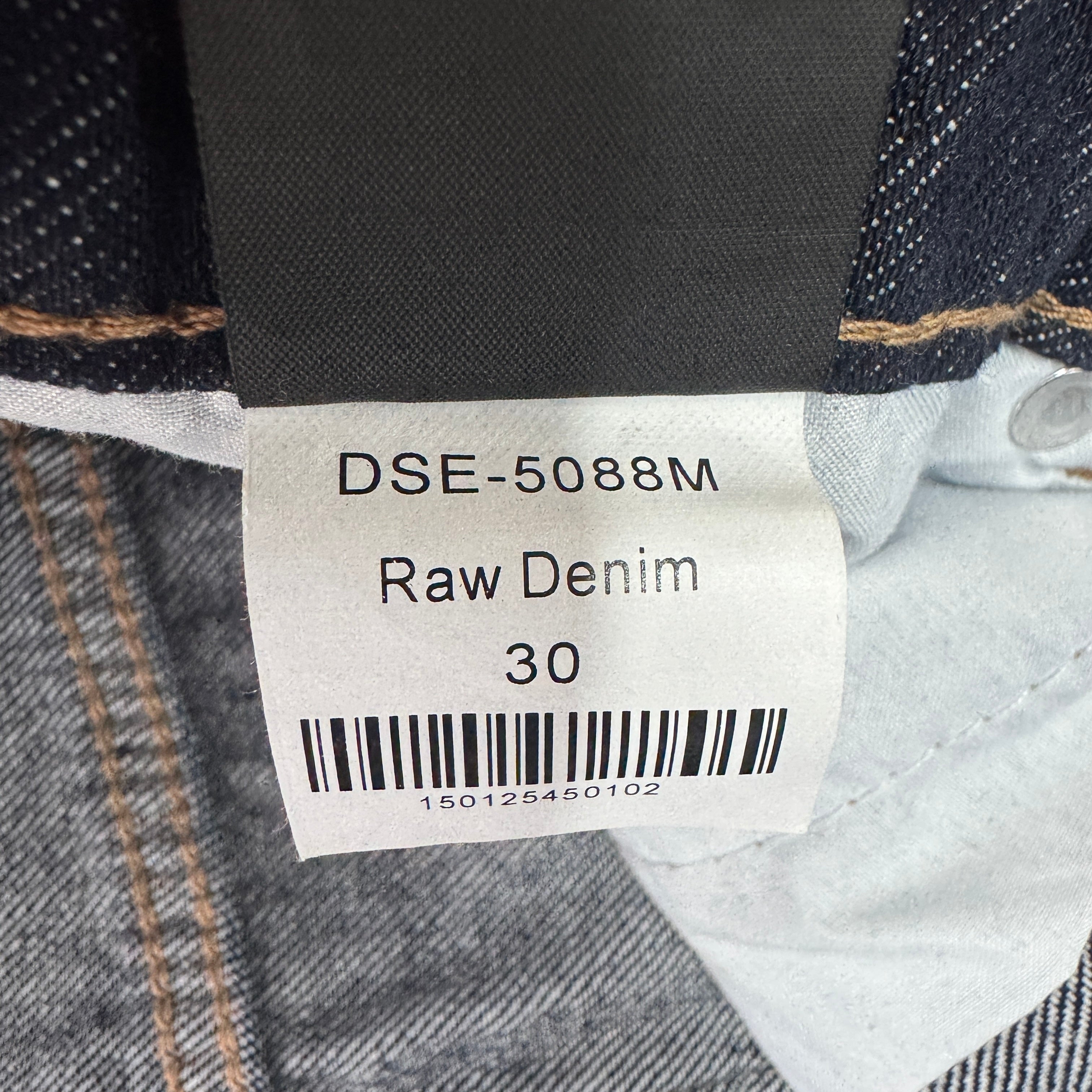 Derschutze Blossom Raw Denim - Black