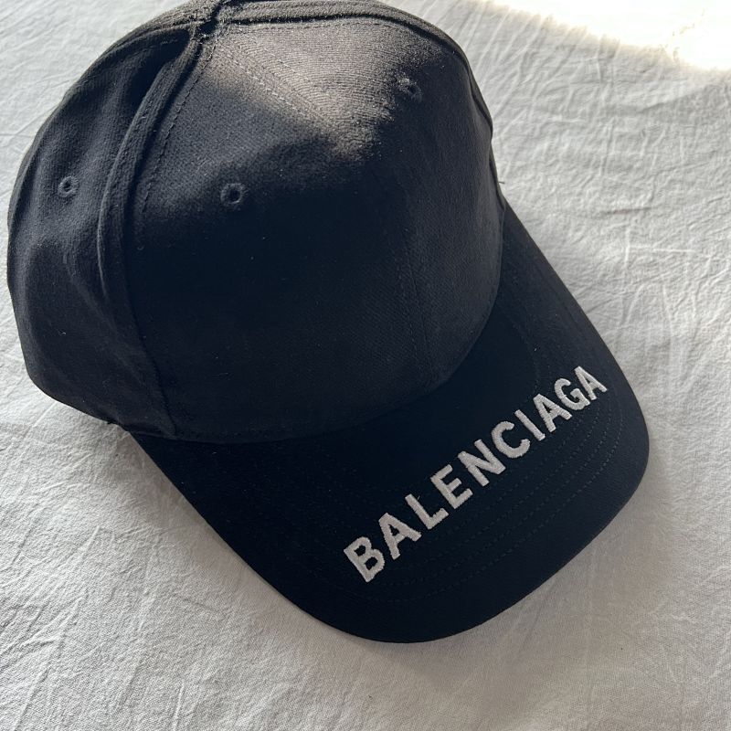 Bal Embroidered Logo Baseball Cap Black