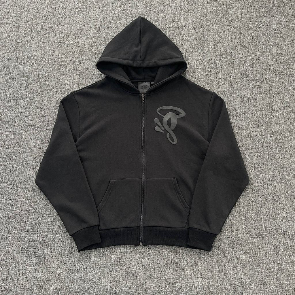 Zip Hoodie Black