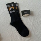 Rhude Mountain Graphic Crew Socks