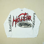 Hellstar White Studios Records Long Sleeve