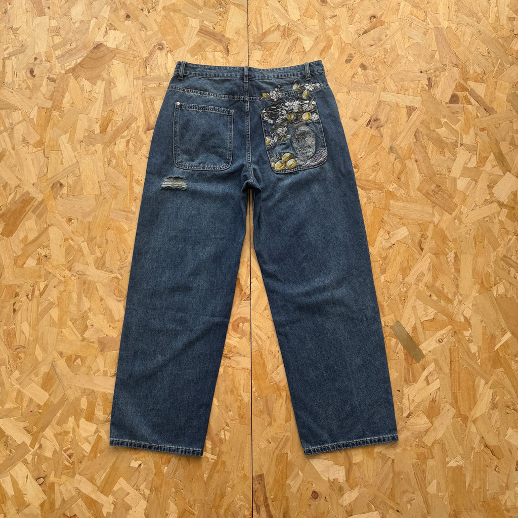 Derschutze Garden of Eden Denim - Blue Wash