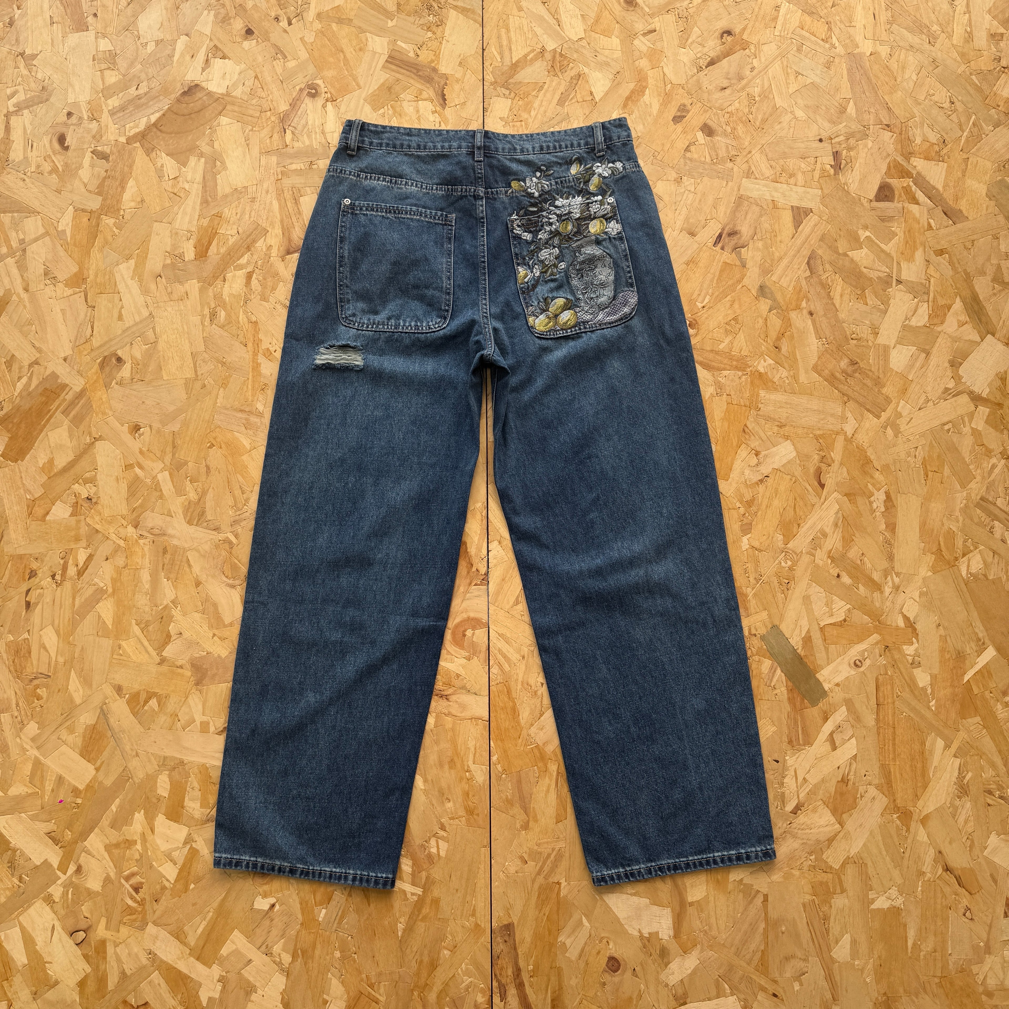 Derschutze Garden of Eden Denim - Blue Wash