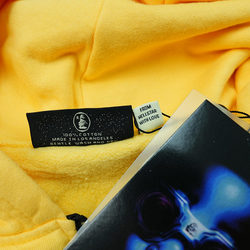 Hellstar Sports Zip-Up Sweatshirtyellow