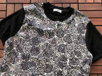 Black White Rose Graphic T-Shirt