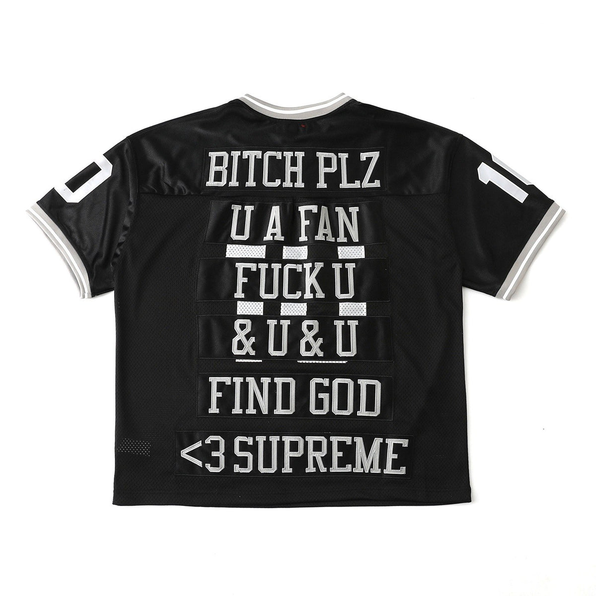 Supreme Number 10 Football Jersey