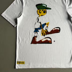 Cactus Plant Flea Market Smiley Character Graphic Tee - White